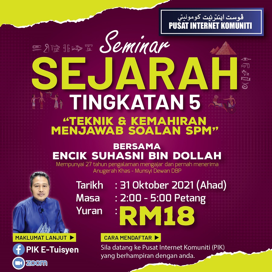Seminar SPM 2021 SEJARAH