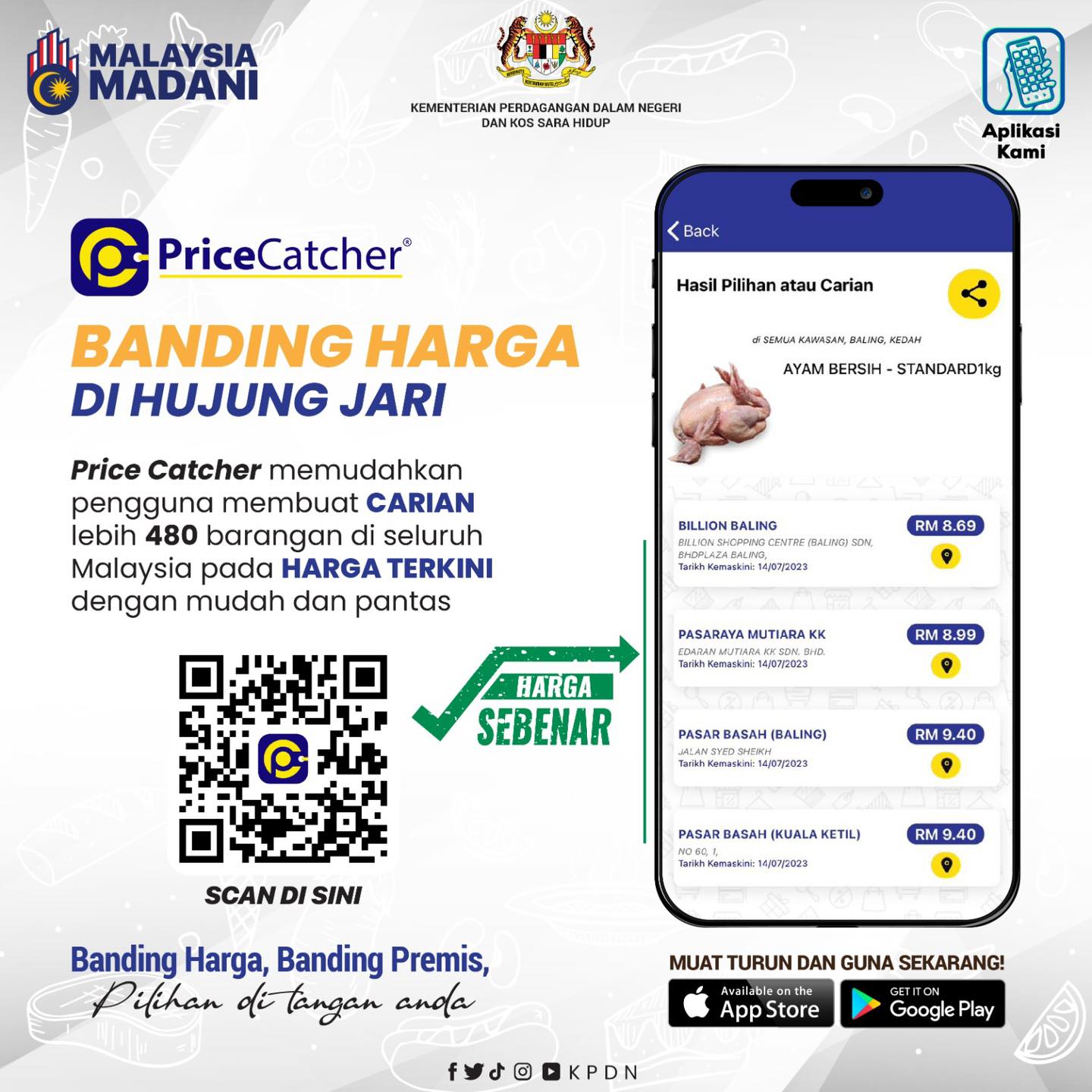 KPDN Bandingkan Harga